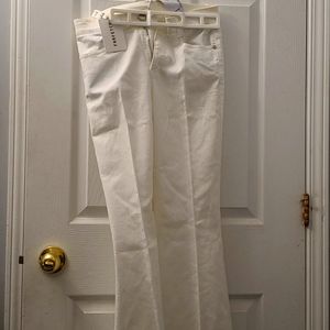 Stella Mccartney 70's flare white jeans